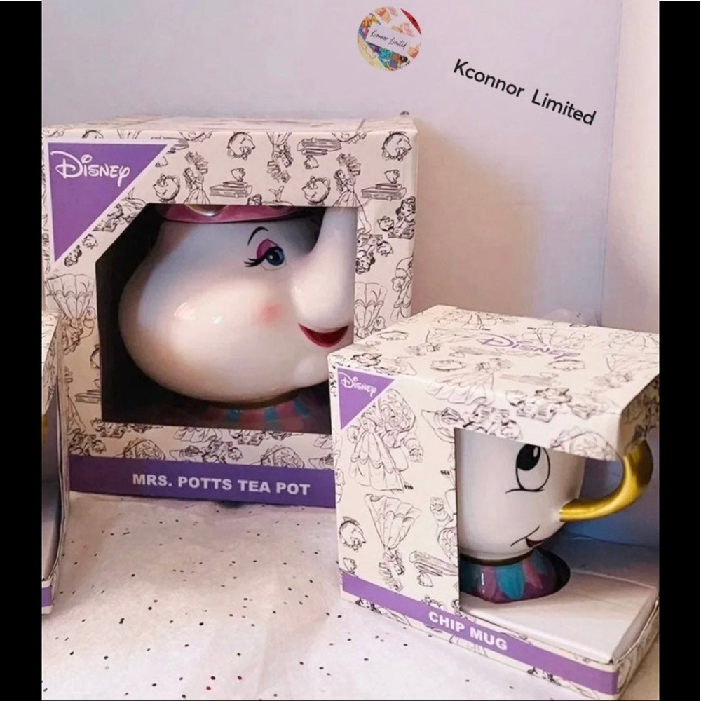 Beauty & Beast: Mrs. Potts and Chip Set